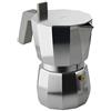 Alessi | Moka DC06/6 - Caffettiera per Espresso di Design in Fusione d'Alluminio, 6 Tazze