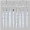 Lotti Catena Luminosa 2,4m Ghp 8 Ghiaccioli Lightdrop H22cm Bianco Freddo di Lotti