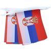 AZ FLAG Festone Serbia 6 m 20 bandiere Poliestere Leggero 21x15 cm