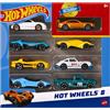 Hot Wheels - Set di 8 auto e camion, mix di veicoli scala 1:64 con 1 macchinina speciale inclusa (Un set a sorpresa tra diversi stili assortiti), giocattolo per bambini, 3+ anni, HPV78