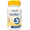 LongLife Gastronight® | Integratore di estratti vegetali e melatonina | Funzione digestiva | 30 Capsule vegetali | Vegano e senza glutine