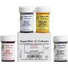 Sugarflair Colours Sugarflair Maximum Concentrated Paste Colour Set/4, Coloranti Alimentari per Pasta di Zucchero, Marzapane: Blue, Yellow, Red, Black - 4x25g