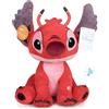 Pts Stitch LeRoy Rosso Peluche 20 cm con Suono