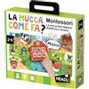 HEADU SRL Headu La Mucca Come Fa Montessori La Mia Prima Fattoria Didattica