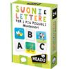 HEADU SRL Headu Montessori Suoni E Lettere Per I Più Piccoli