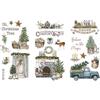 Thymeless Designs (Comfort and Joy) - Trasferimenti per decorazioni per la casa, 3 fogli di design, 15,2 x 30,5 cm, adesivi per mobili e artigianato, da Thymeless Designs