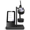 Yealink WH66 Duo DECT - Cuffie wireless, Nero