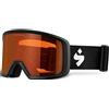 S Sweet Protection Sweet Protection Firewall, Occhiali da Sole Adulto, Arancione/Nero Opaco/Nero, Taglia Unica