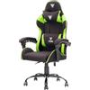 iTek Sedia Gaming Universale con Seduta in Rete Portata Massima 140 Kg colore Nero e Verde - ITCGFF10BG RHOMBUS FF10