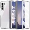 AFENGBOX Cover per Samsung Galaxy Z Fold 6 5G,Ultra Sottile Custodia Samsung Fold 6 con Protezione per Schermo in Vetro Temperato Integrata,Antiurto AntiGraffio Cover Case per Samsung Z Fold 6,Clear