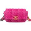 CHANEL Pre-Owned - Marsupio Tweed 19 2019 - Donna - tessuto - Taglia unica - Rosa