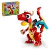 LEGO Creator 31145 Drago rosso