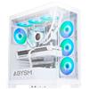 GielleService CASE ABYSM SAVA ARGB AB123512 Tower ATX ITX Micro ATX bianco Vetro temperato laterale e anteriore