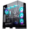 GielleService CASE ABYSM SAVA ARGB AB123511 Tower ATX ITX Micro ATX bianco Vetro temperato laterale e anteriore