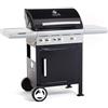 sochef Mistergusto Barbecue, Nero, 127x57x146 cm