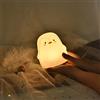 PALADIN PHARMA SpA Sweet Dreams Pinguino Lampada Notturna Bambini In Morbido Silicone | Illuminazione LED a 7 Colori Lampada Decorazione Cameretta | Lampada Notte Bambini Paura Del Buio Cavo USB Incluso | 27043.