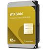 WD Western Digital Gold WD122KRYZ disco rigido interno 12 TB 7200 Giri/min 512 MB 3.5" Serial ATA III