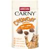 animonda Carny Adult Crunchy snack per gatti - 50 g di Manzo + Pollo
