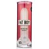 Perfect Fit Fat Boy Micro Rigato - guaina pene (17cm) - bianco
