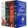 Headline Publishing ltd All Souls Trilogy 4 Book Collection Set by Deborah Harkness (A Discovery of Witches, Shadow of Night, The Book of Life, Times Convert)