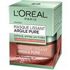 L'Oréal Paris - Maschera per viso a base di argilla/alga rossa, con effetto lisciante ed esfoliante, 50 ml