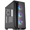 Cooler Master MasterBox MB520 ARGB - Case PC ATX con Pannello Anteriore Sfumato, 3 Ventole da 120mm Preinstallate, Pannello Laterale in Vetro, Configurazioni Flusso dì'Aria Flessibili - ARGB