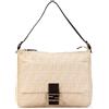 Fendi Pre-Owned - Borsa a spalla con motivo Zucca 2000-2010 - Donna - tela/pelle di vitello - Taglia unica - Marrone