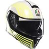 Agv Casco Moto Modulare Agv STREETMODULAR ISEO Opaco Bianco Nero
