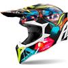 Airoh Casco Moto Cross Enduro Airoh WRAAAP LOLLIPOP