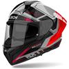 Airoh Casco Moto Integrale Airoh MATRYX ROCKET Rosso Lucido
