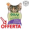 Oasy Cat Delicatesse Paté con Tacchino - Vaschetta Da 85 Gr - CONFEZIONE RISPARMIO