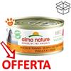Almo Nature Cat HFC Pollo e Tonno Megapack - Lattina da 70 Gr - CONFEZIONE RISPARMIO