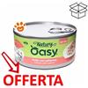 Oasy Cat Natury Soft Jelly Pollo con Salmone - Lattina da 150 Gr - CONFEZIONE RISPARMIO