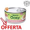 Oasy Cat Natury Soft Jelly Pollo con Prosciutto di Pollo - Lattina da 70 Gr - CONFEZIONE RISPARMIO