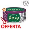Oasy Cat More Love Tonno con Sardine - Lattina da 70 Gr - CONFEZIONE RISPARMIO