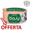 Oasy Cat More Love Tonno con Salmone - Lattina da 70 Gr - CONFEZIONE RISPARMIO