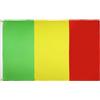 AZ FLAG Bandiera Mali 90x60 cm Maliana Poliestere 100D 2 Occhielli | Uso interno ed esterno bandiera decorativa doppie cuciture e bordi rinforzati con occhielli metallici