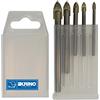 Krino 03146700 - Set Punte per Vetro e Ceramica - 5 Pezzi