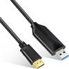 AXFEE USB 3.0 a HDMI Cavo 1.5 M,1080P USB 3.0/2.0 a HDMI Video Converter, Compatibile con PC Laptop Windows XP 7/8/8.1/10/XP/MacOS, Desktop, Monitor, Proiettore, HDTV