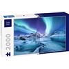 Lais Puzzle Aurora boreale sulle isole Lofoten, Norvegia 2000 pezzi