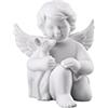 Rosenthal Angelo con figura Bambi, 5,1 x 5 x 6 cm, porcellana bianca opaca, con confezione regalo