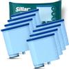 Sillar 8 filtri per l'acqua CLEANI per macchine da caffè Saeco e Philips | compatibili con Philips AquaClean CA6903/10 CA6903/22 filtro antialcare, cartuccia filtrante per macchina da caffè Saeco
