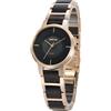 Zeitholz Orologio Solare Donna - Freiberg, 36mm in Legno di Sandalo o Rovere, con Tecnologia Solare Giapponese Avanzata e Design Elegante e Sostenibile (Nero)