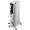De'Longhi Dragon 4 TRD40615 Radiatore ad olio da 6 Elementi per Ambienti fino a 45m³, Calore a lungo, 3 Livelli di Potenza, Timer, Protezione Antigelo e Funzione Eco, 1500W, Bianco