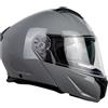 One by Camamoto | Casco Scooter e Moto Urban, Nardo Grey, Doppia Visiera, Interno Sfoderabile, Omologato ECE R22-06, Taglia XS (53-54 cm)