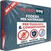 Wrappybag Custodia Materasso Opaca - Sacco Trasloco e Stoccaggio 200x200