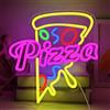 YUEYYNS Insegna al Neon Pizza Insegna luminosa per pizza luci al neon LED colorate per pizza, negozio, camera da letto, ristorante, cucina, feste, decorazione