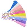Makhry 100pcs Nappe Segnalibro 13cm / 5 Pollici Filo di Seta con 2-inch Cord Loop e Piccolo Nodo Cinese per la Creazione di Gioielli, Souvenir, Segnalibri, Accessori Artigianali Fai da Te (Misto1)