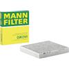 Mann Filter MANN-FILTER CUK 2141 Filtro aria cabina - Filtro Antipolline con Carbonio attivato - per Autovetture + veicoli commeriali