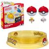 Pokémon Battle Spinner Arena Set - Due Battle Spinners con due Poké Ball Spinner Lanciatori e Battle Arena